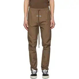 FEAR OF GOD Essentials Nylon Pant Brown