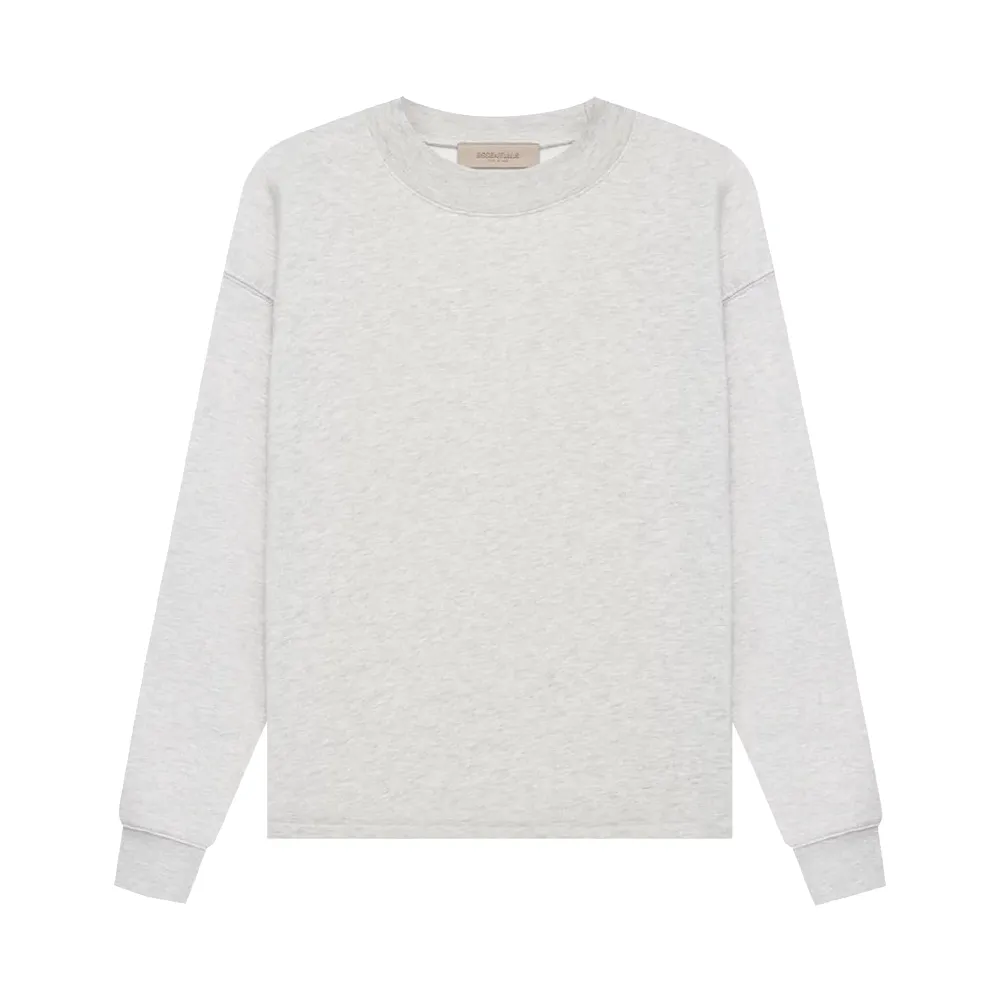 Fear of God ESSENTIALS Relaxed Crewneck 'Light Oatmeal'