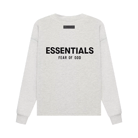 Fear of God ESSENTIALS Relaxed Crewneck 'Light Oatmeal'