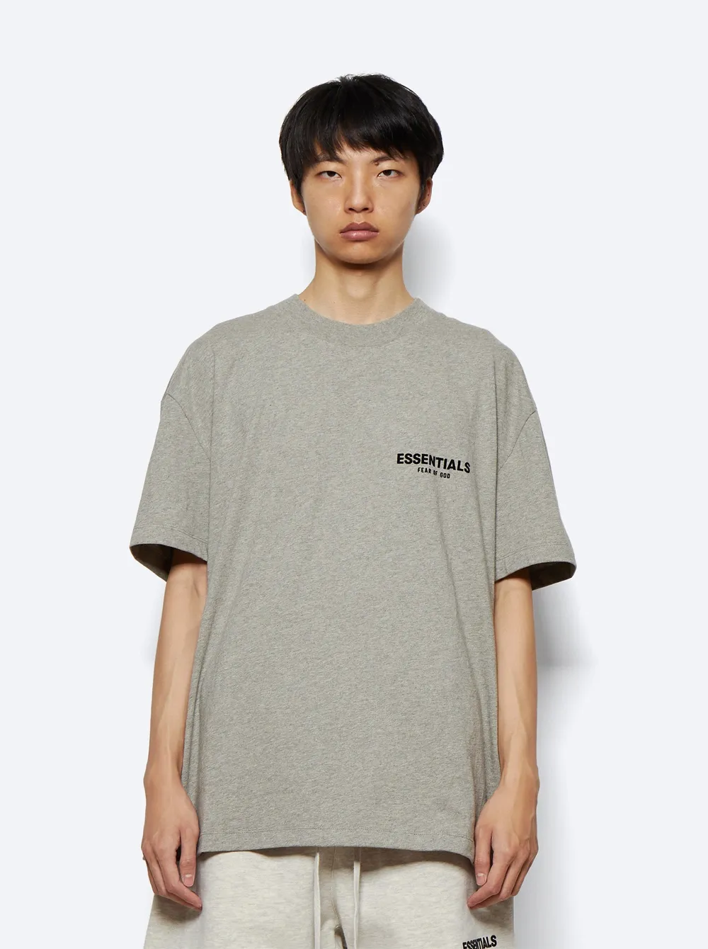 Fear of God ESSENTIALS Short Sleeve Tee 'Dark Oatmeal'