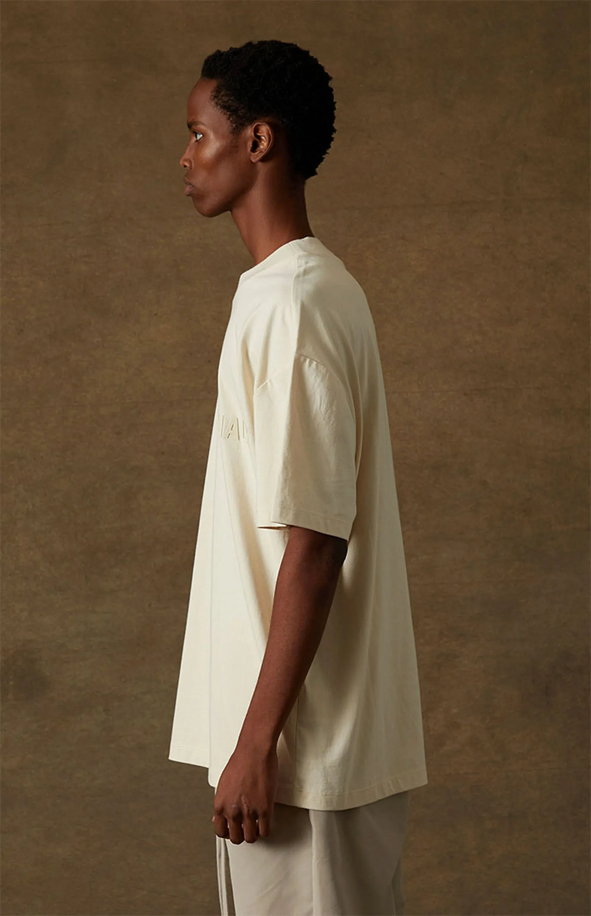 Fear of God ESSENTIALS Short Sleeve Tee 'Egg Shell'