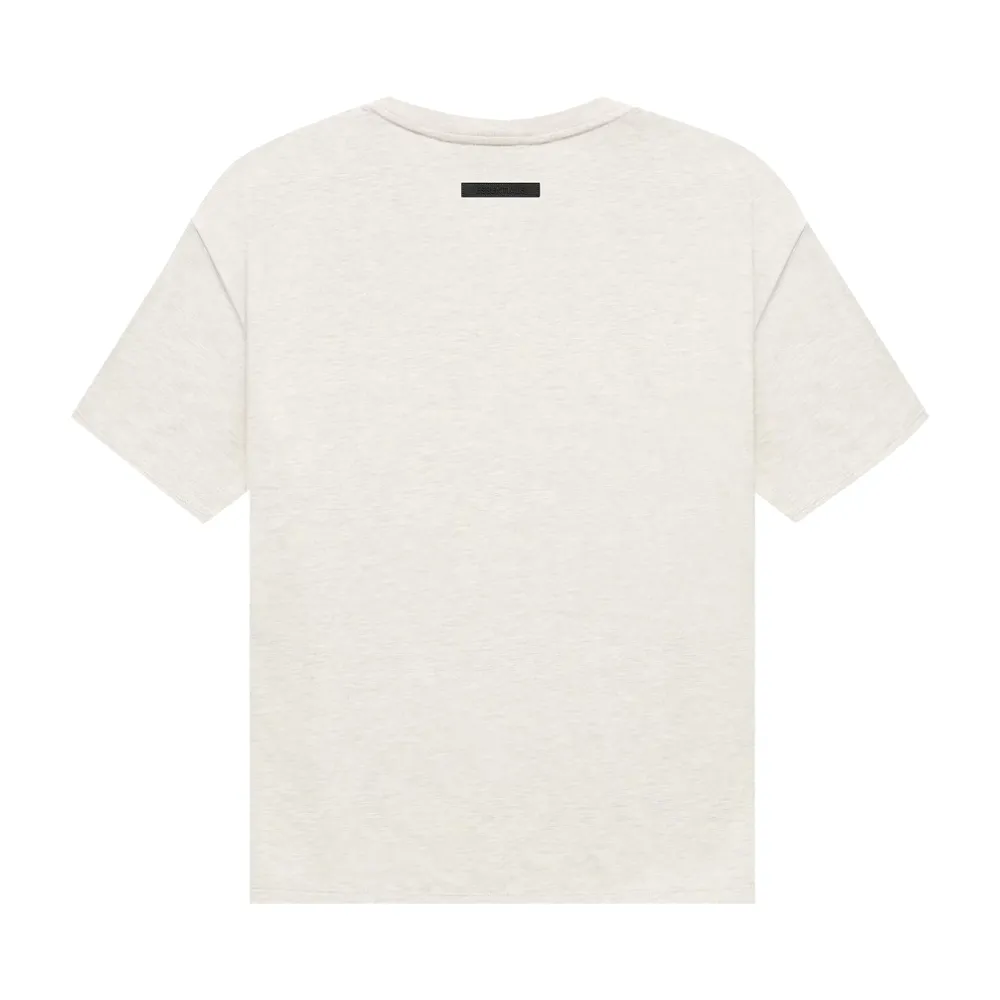 Fear of God ESSENTIALS Short Sleeve Tee 'Light Heather Oatmeal'