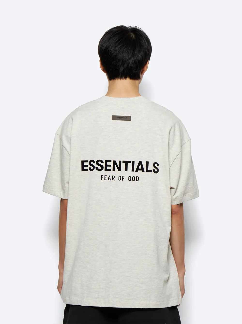 Fear of God ESSENTIALS Short Sleeve Tee 'Light Oatmeal'