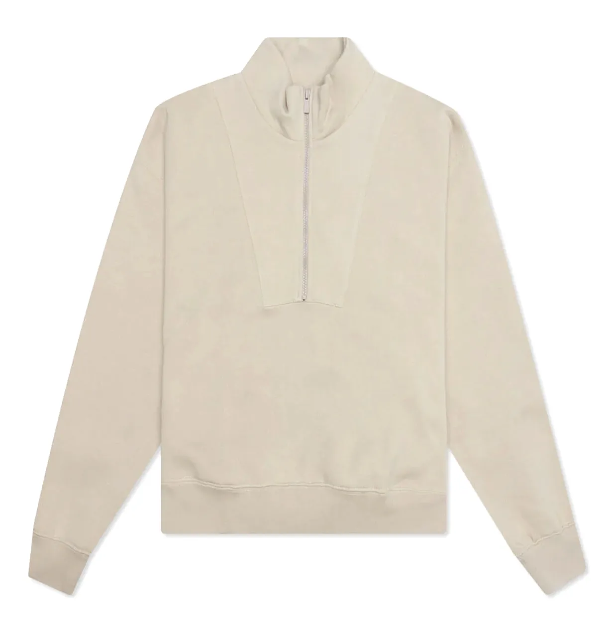 Fear of God Essentials Women's Half Zip Sweat Wheat