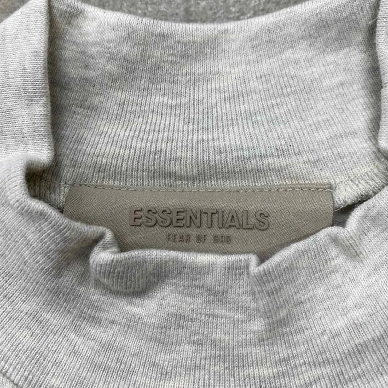 Fear of God Long Sleeve ESSENTIALS Light Oatmeal New Size XL