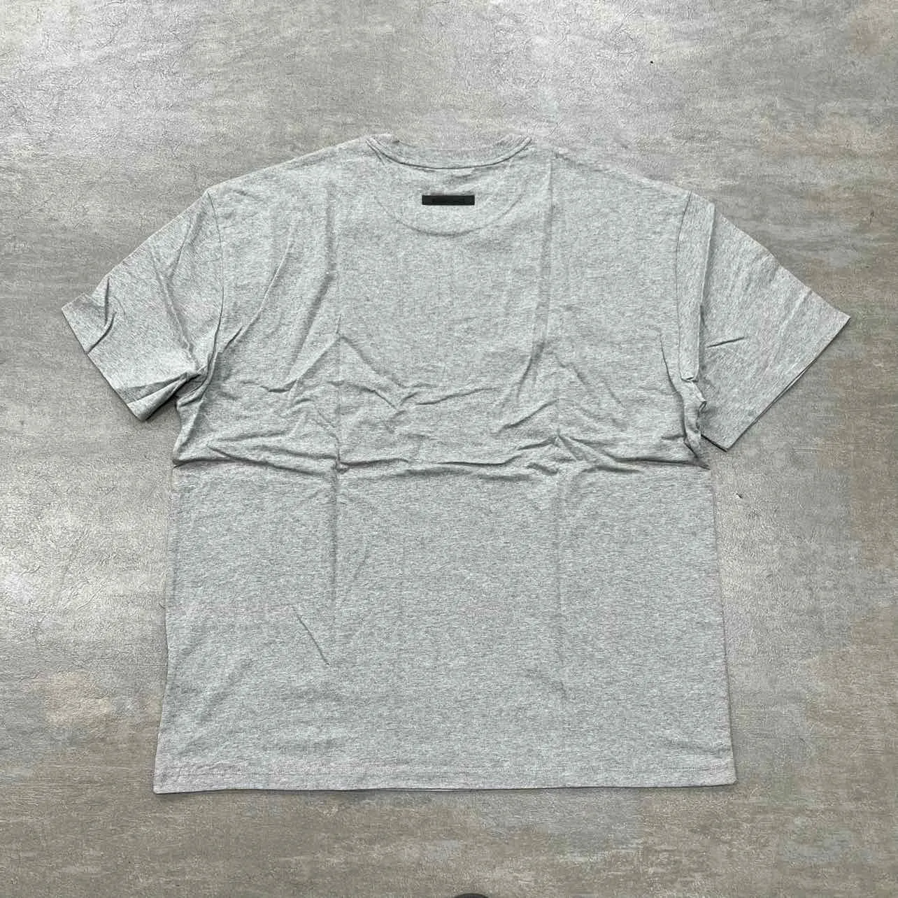 Fear of God T-Shirt ESSENTIALS Heather Oat New Size 2XL