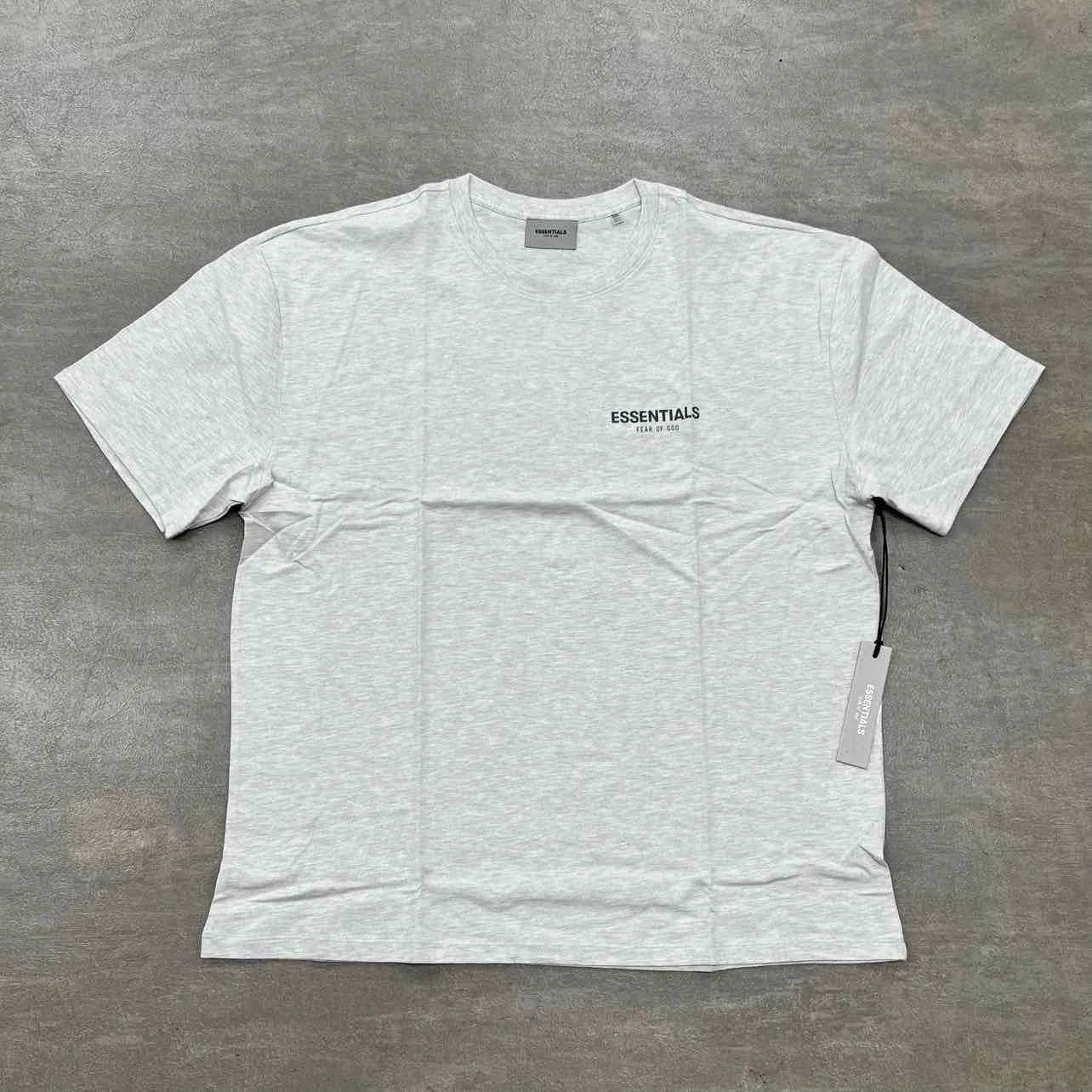 Fear of God T-Shirt ESSENTIALS Oatmeal New Size 2XL