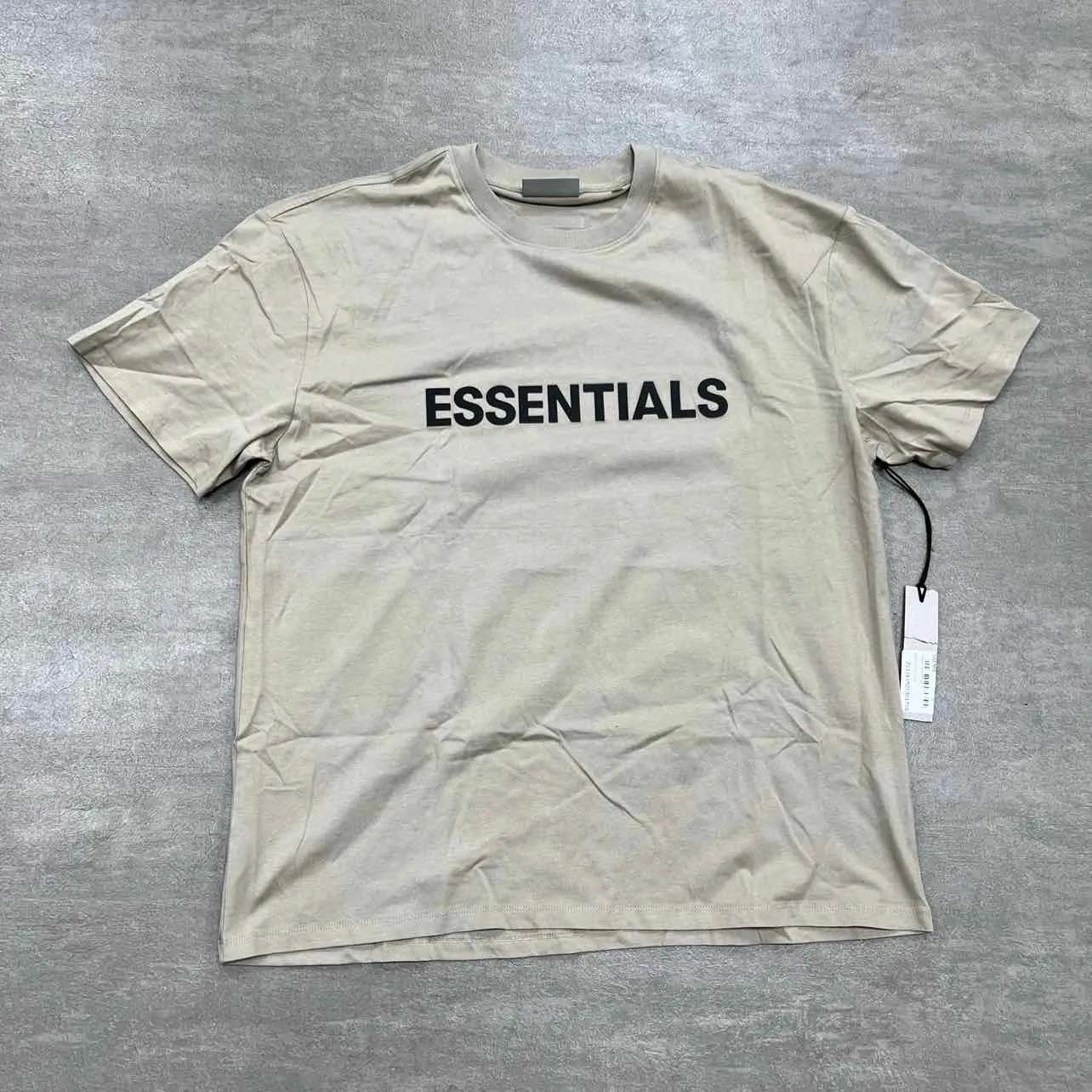 Fear of God T-Shirt ESSENTIALS Olive New Size L