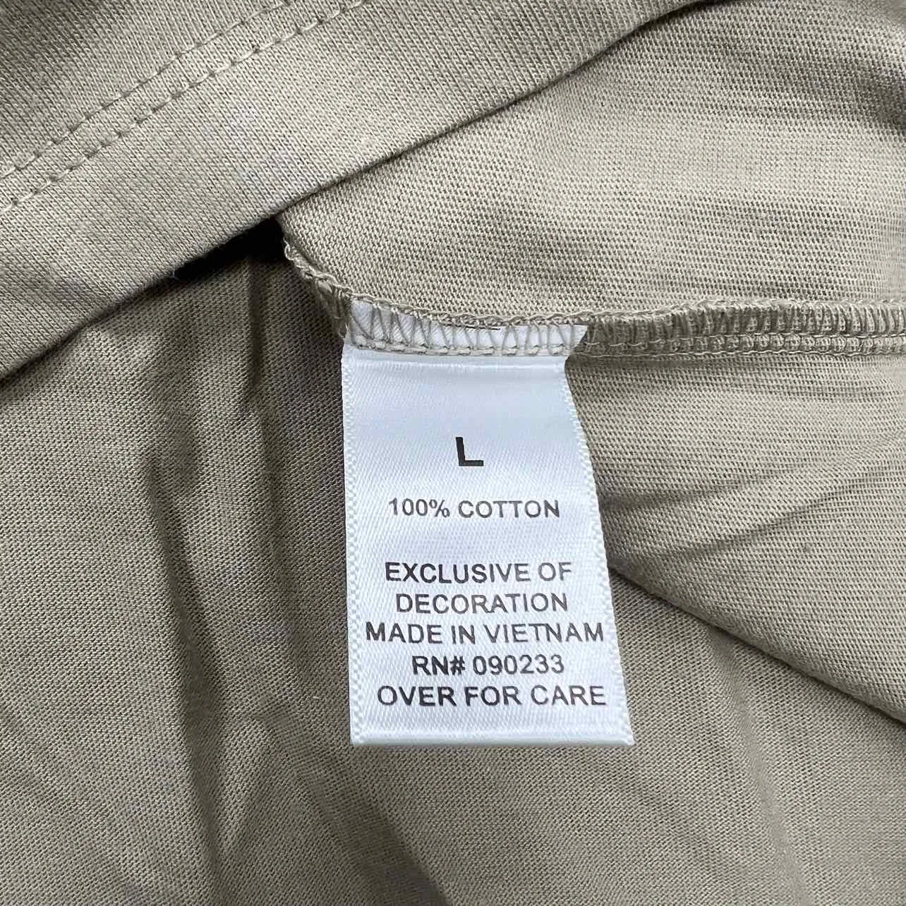 Fear of God T-Shirt ESSENTIALS Olive New Size L