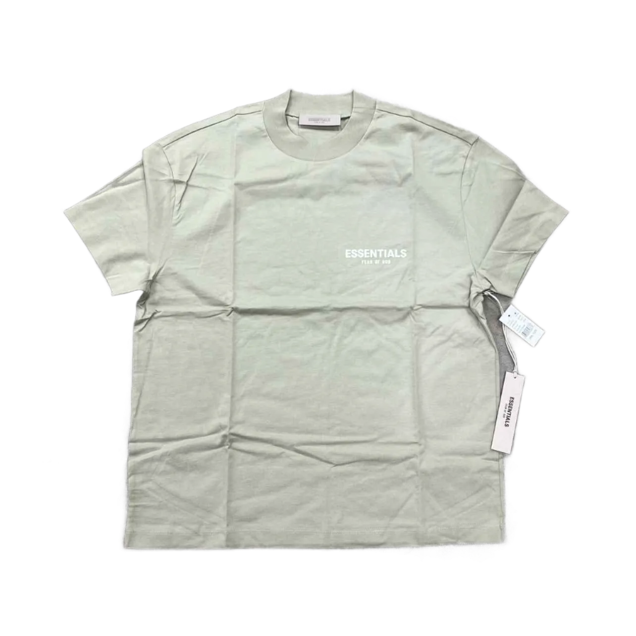 Fear of God T-Shirt ESSENTIALS Seafoam New Size S