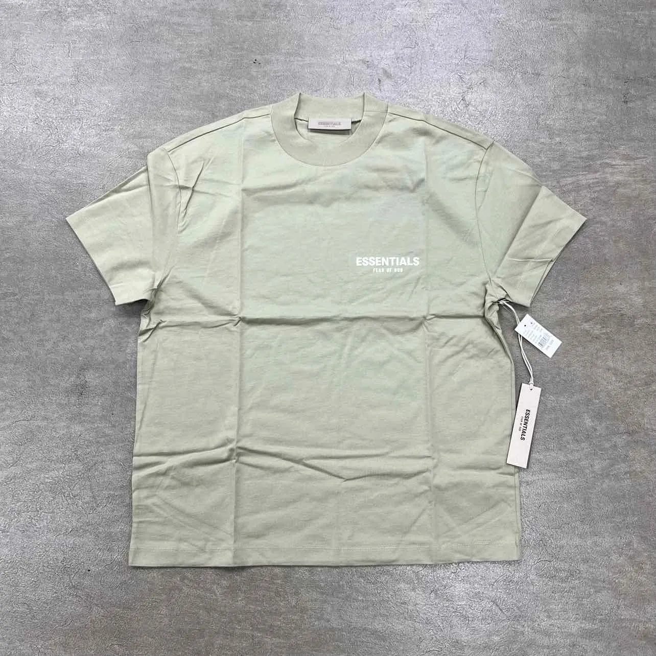 Fear of God T-Shirt ESSENTIALS Seafoam New Size S