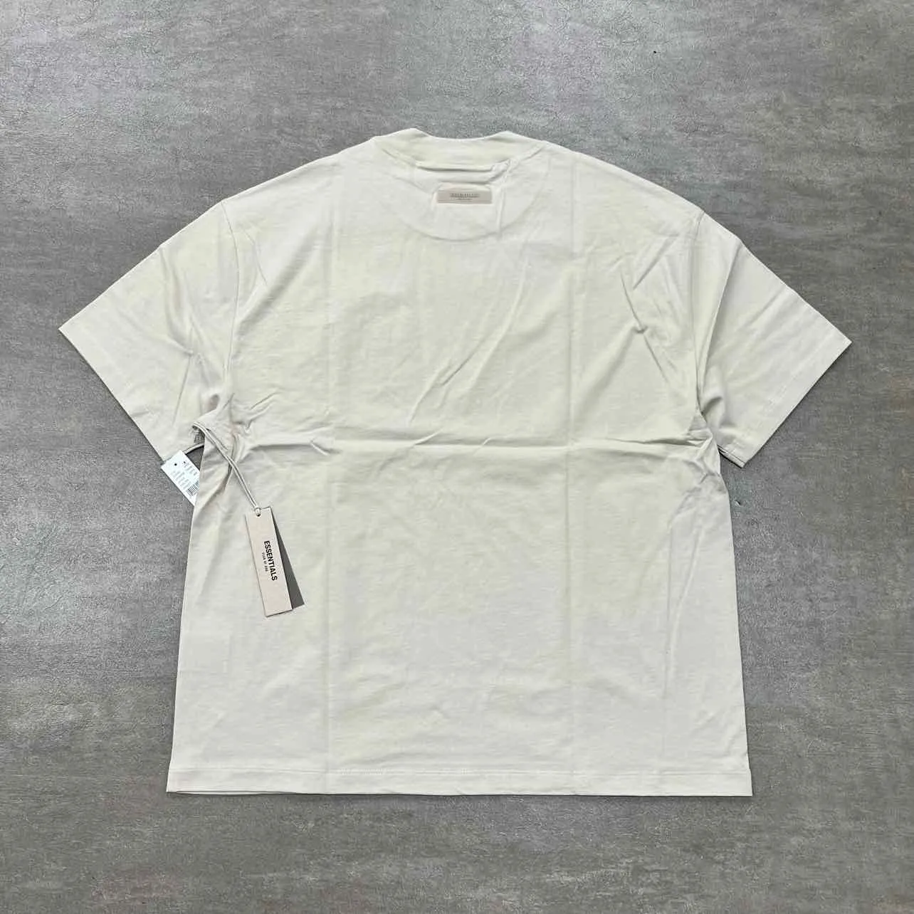 Fear of God T-Shirt ESSENTIALS Wheat New Size 2XS