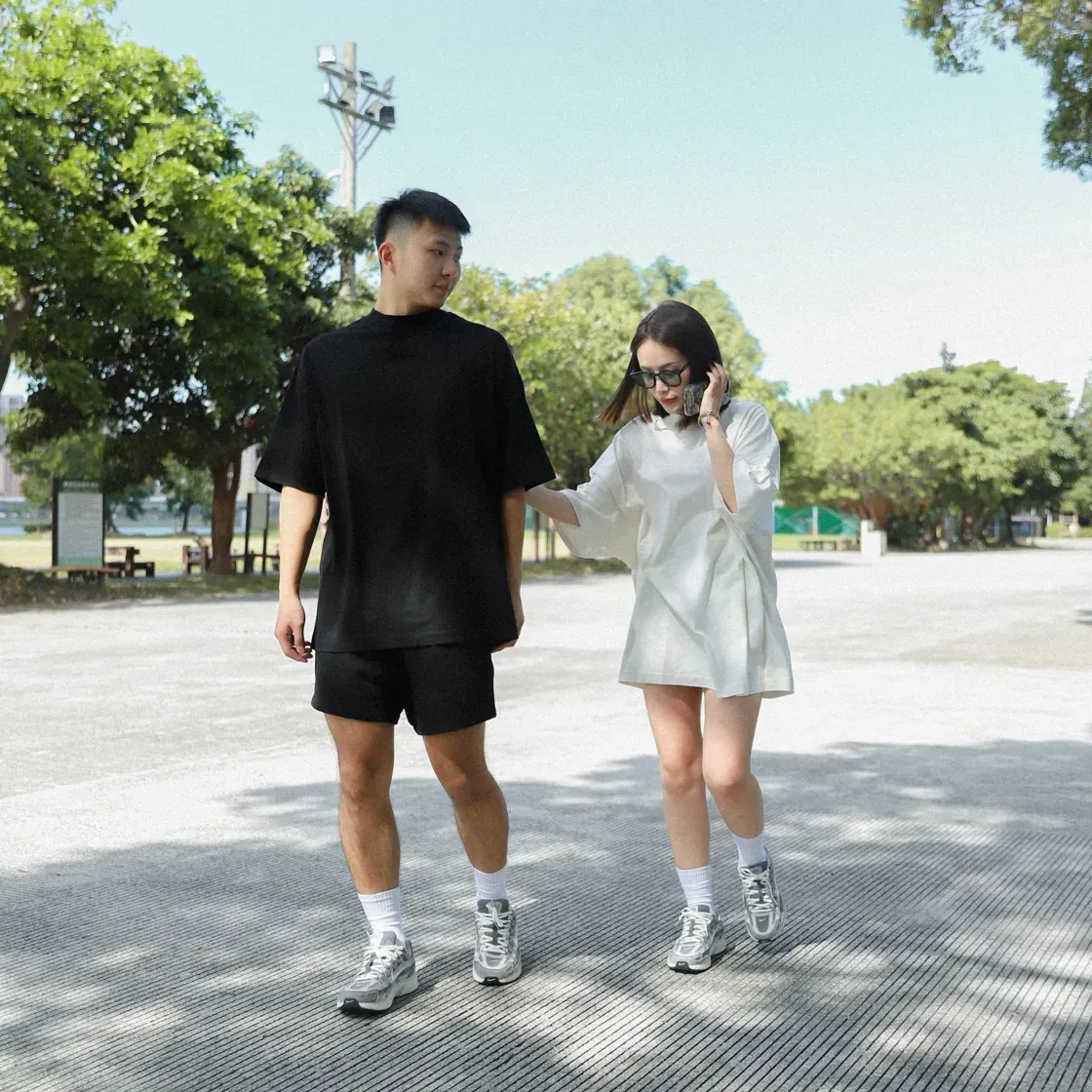 FOG Fear Of God Essential Front and Rear Logo Short Sleeve Tee [125BT232]