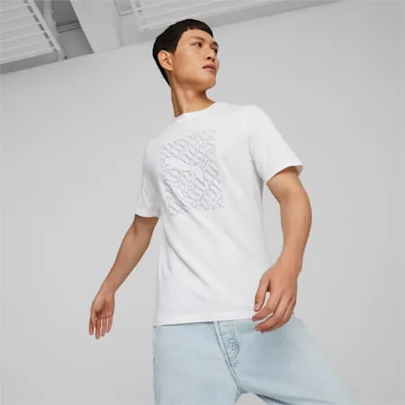 Graphics Cat Men's Tee  | PUMA White | PUMA Shop All Puma | PUMA 