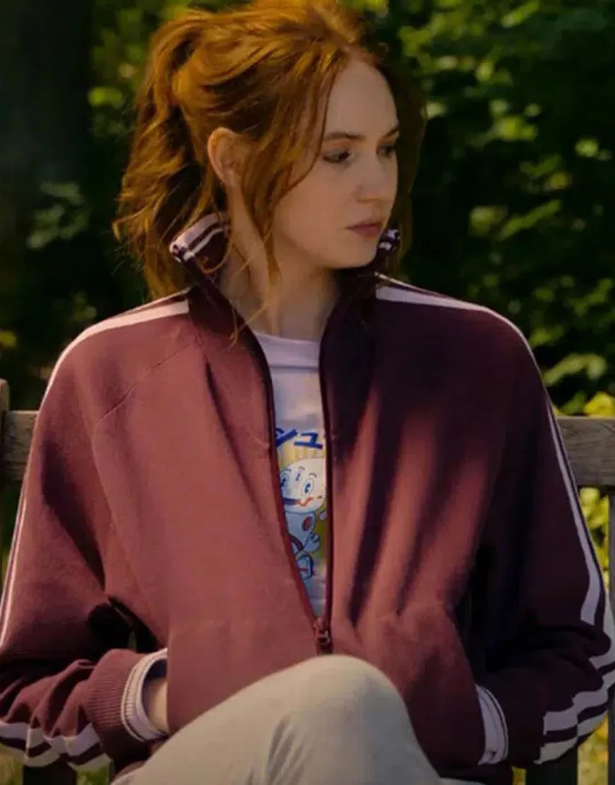 Gunpowder Milkshake 2021 Karen Gillan Track Jacket | Ujackets.com