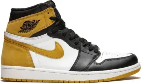 Jordan Air 1 Retro High OG Yellow Ochre sneakers Black