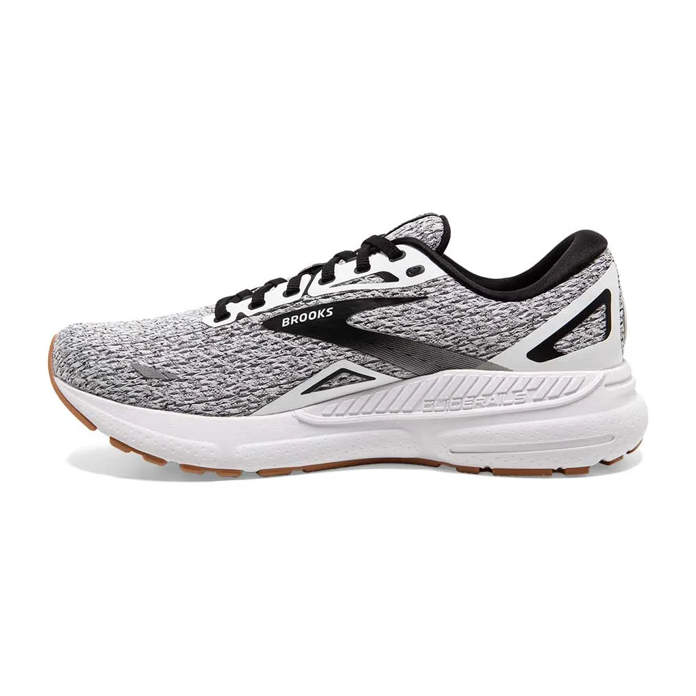 Men's Adrenaline GTS 23 Running Shoe - White/Black - Regular (D)