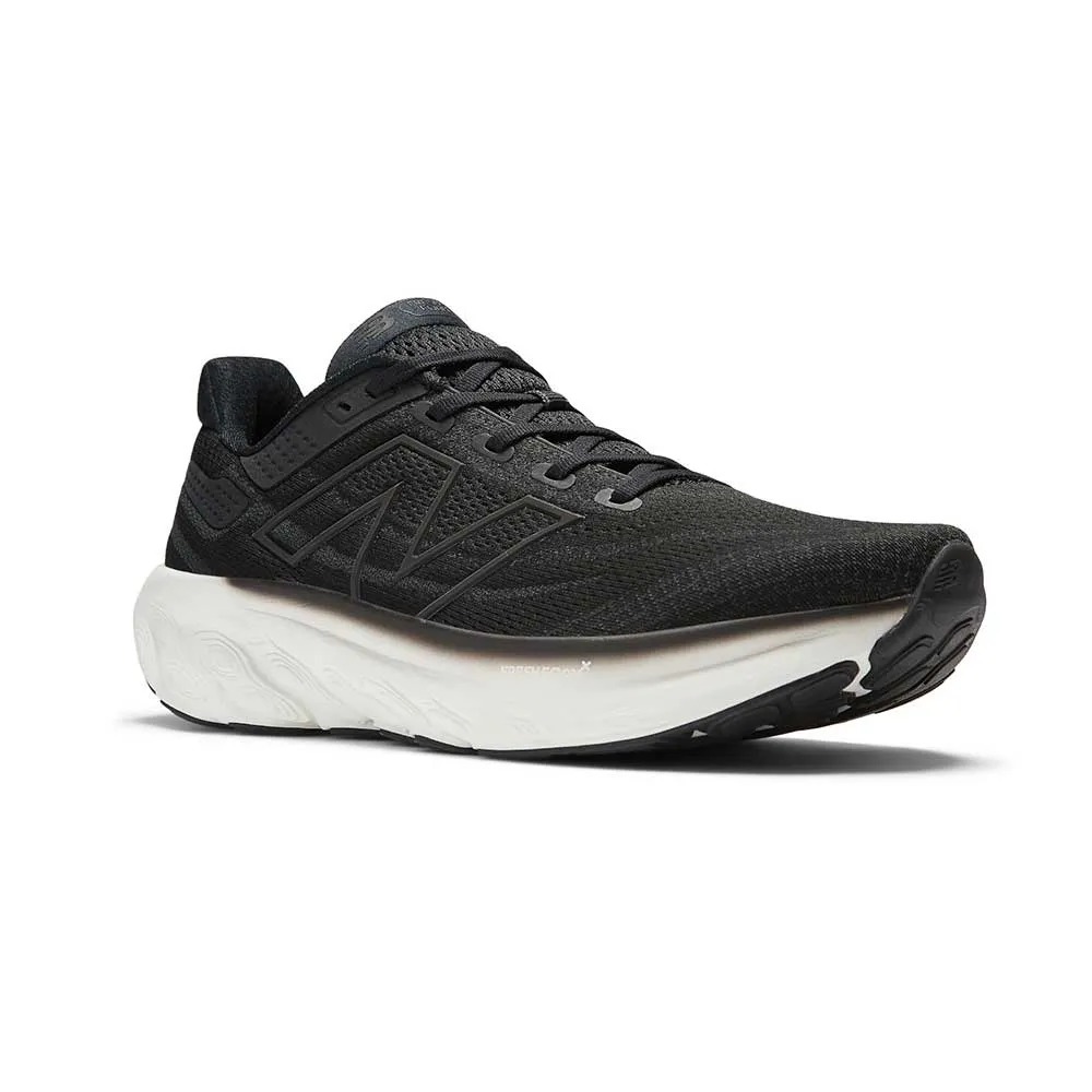 Men's Fresh Foam X 1080v13 Running Shoe - Black/White - Narrow (B)