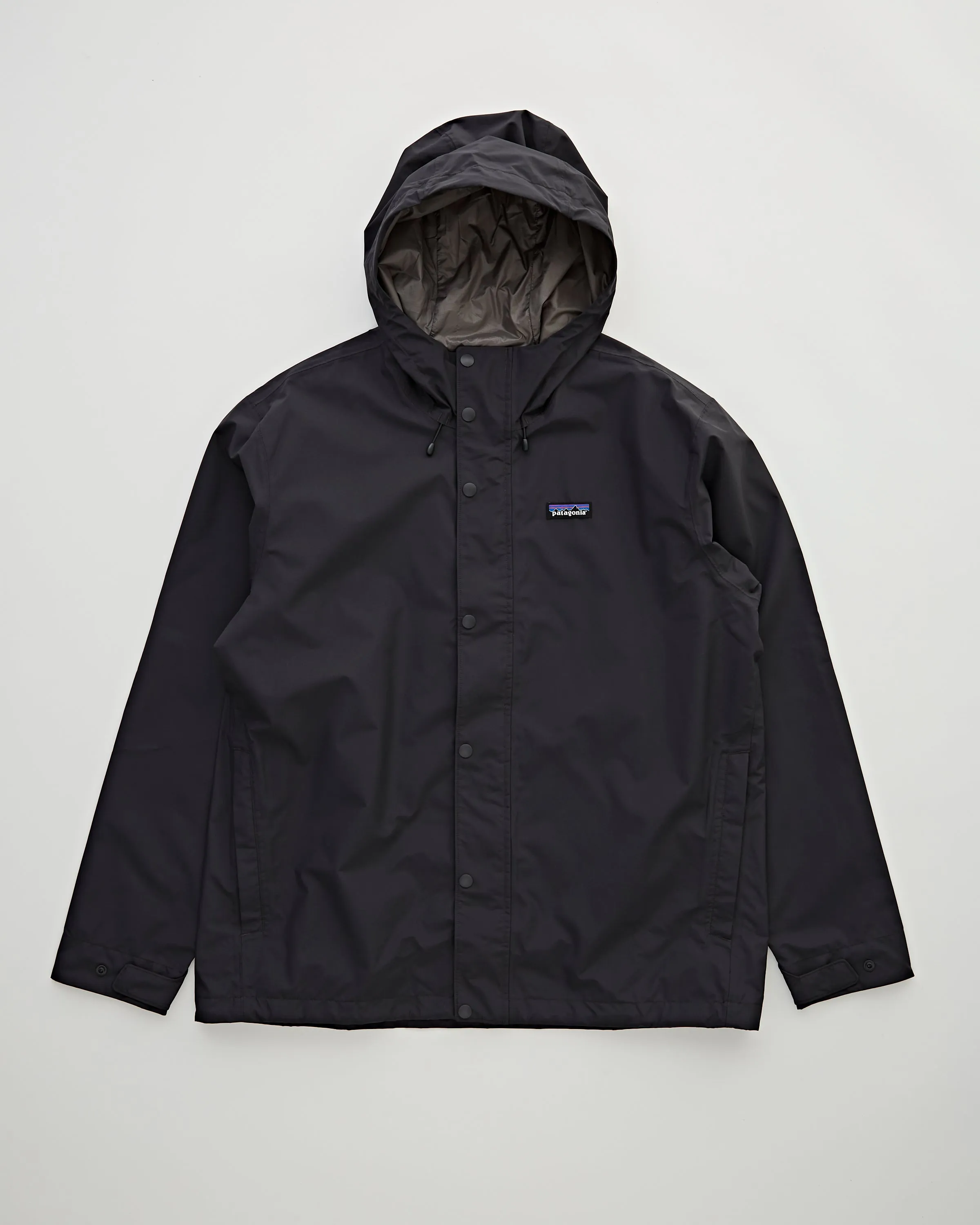 Men's Jackson Glacier Rain Jacket Ink Black