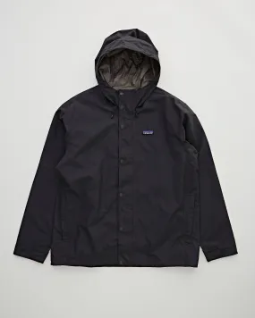 Men's Jackson Glacier Rain Jacket Ink Black