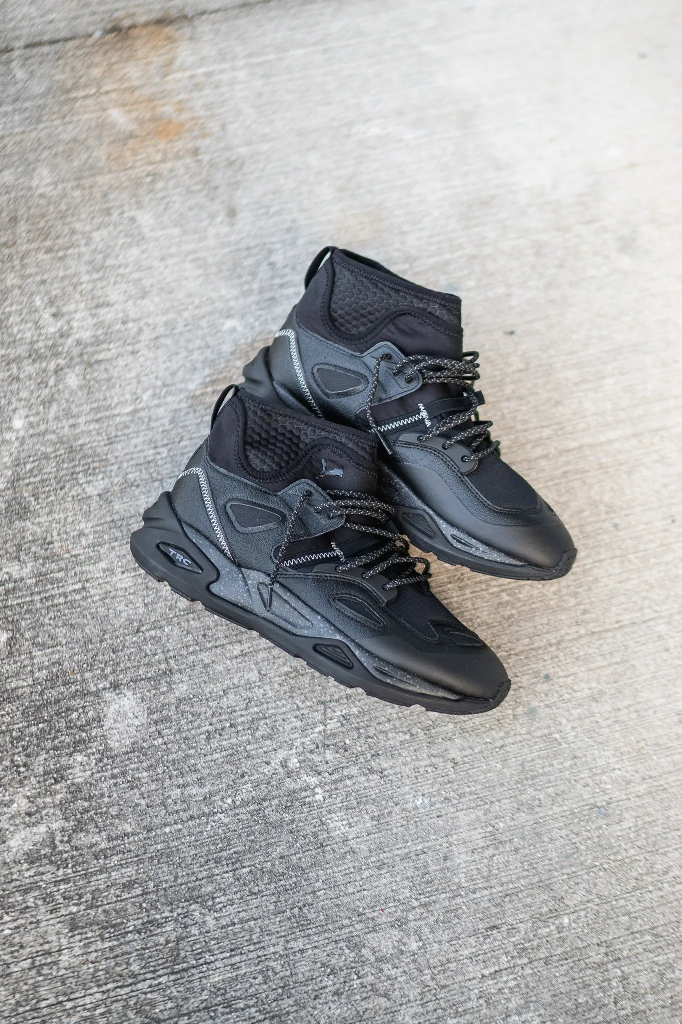 Men's Puma TRC Blaze Mid WS (Puma Black/Castlerock)