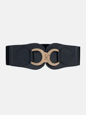 Metal Buckle Wide Broad Belt