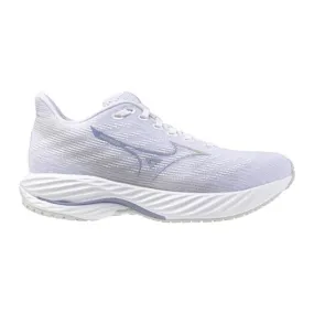 Mizuno Women's Wave Rider 28 Running Shoe in White Nimbus Cloud