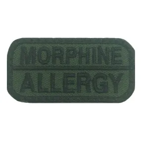 MORPHINE ALLERGY PATCH - OD GREEN