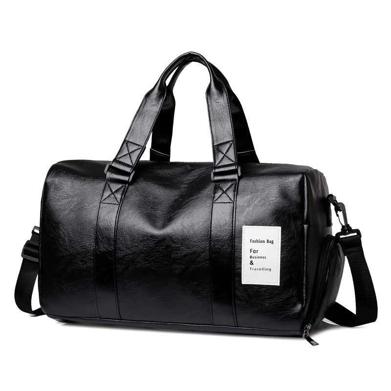 New PU leather men's and women's travel bag