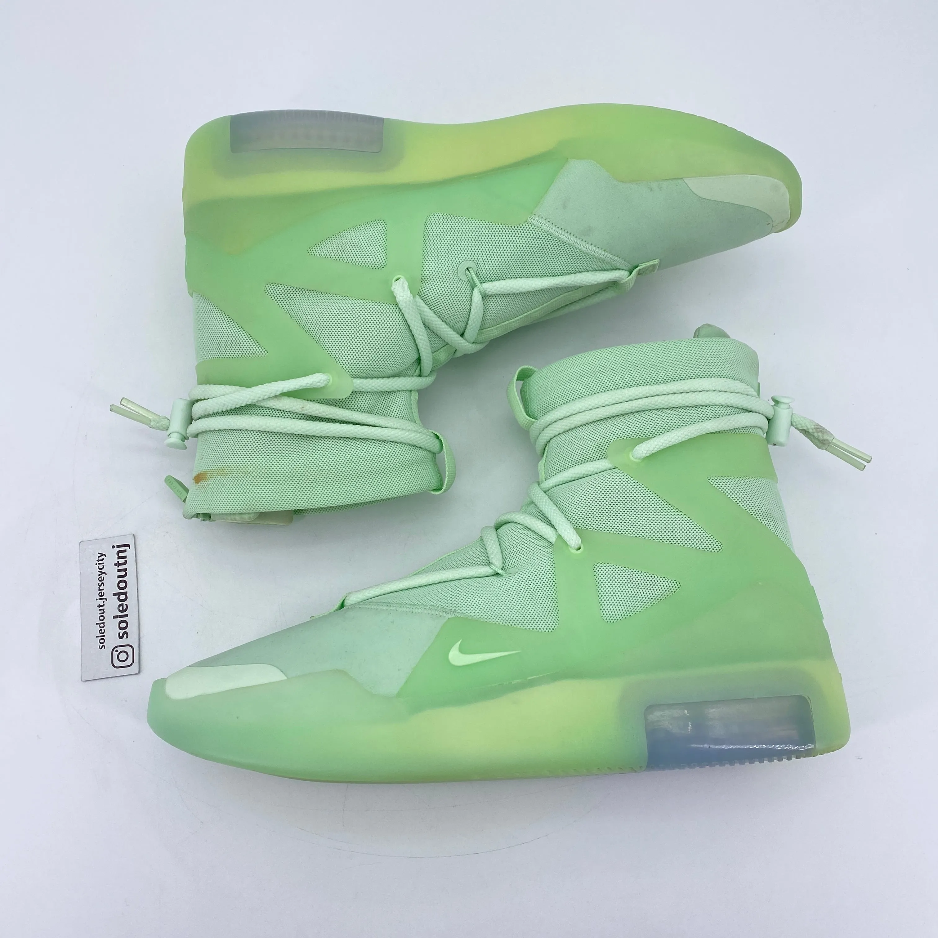 Nike Air Fear of God 1 Frosted Spruce 2019 Used Size 10