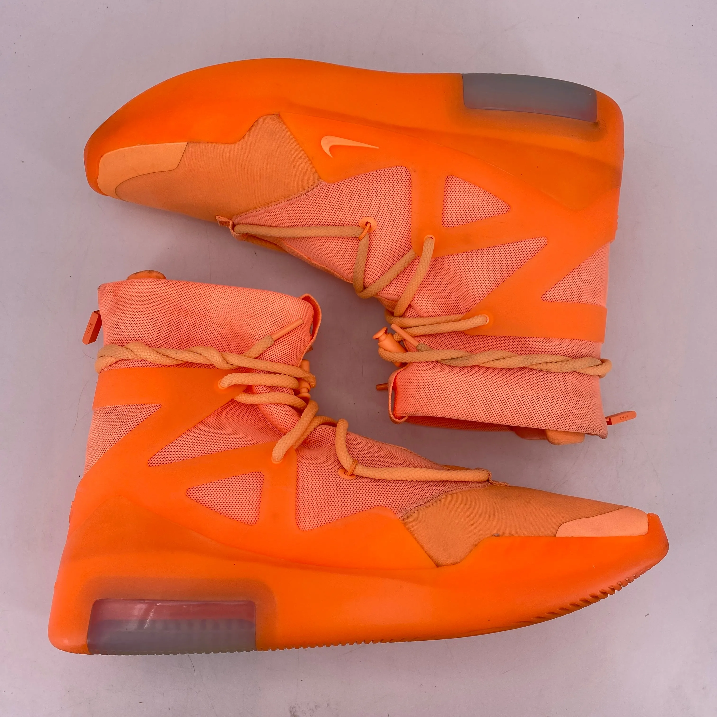 Nike Air Fear of God 1 Orange Pulse 2019 Used Size 12