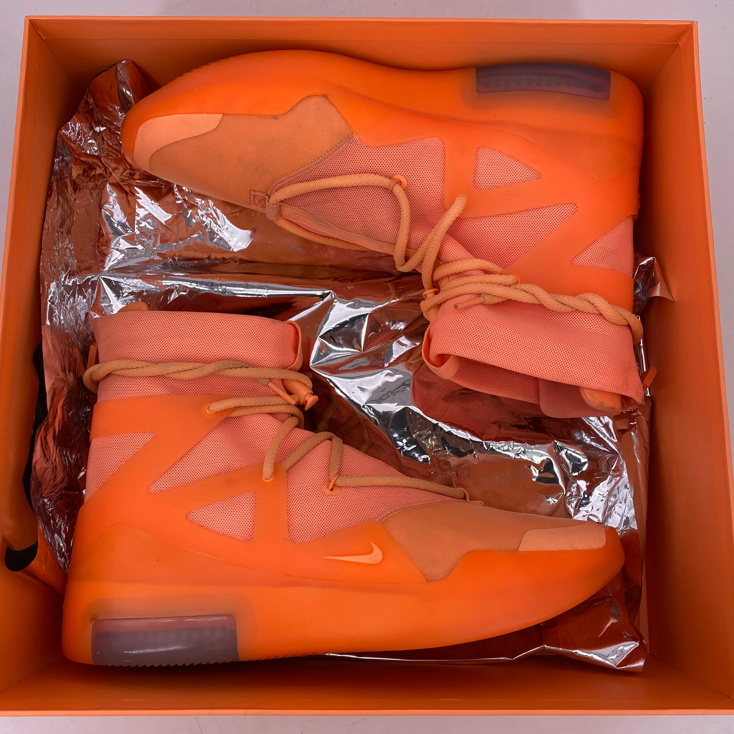 Nike Air Fear of God 1 Orange Pulse 2019 Used Size 12