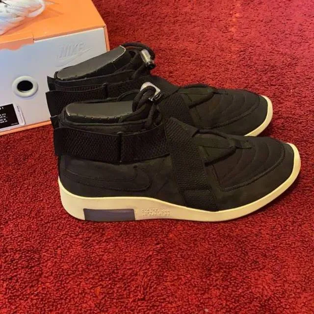 Nike Air Fear Of God Raid Black Fossil