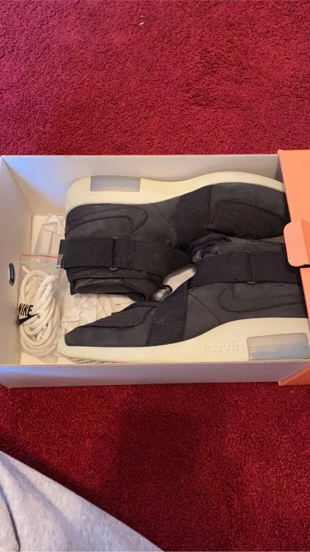 Nike Air Fear Of God Raid Black Fossil