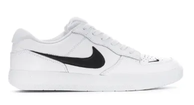 Nike SB Force 58 Premium Shoe - White/Black