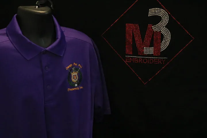 Omega Psi Phi-COA Short Sleeve Polo