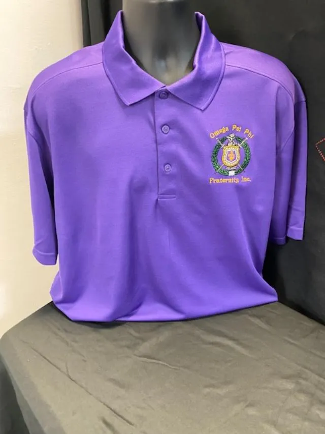 Omega Psi Phi-COA Short Sleeve Polo