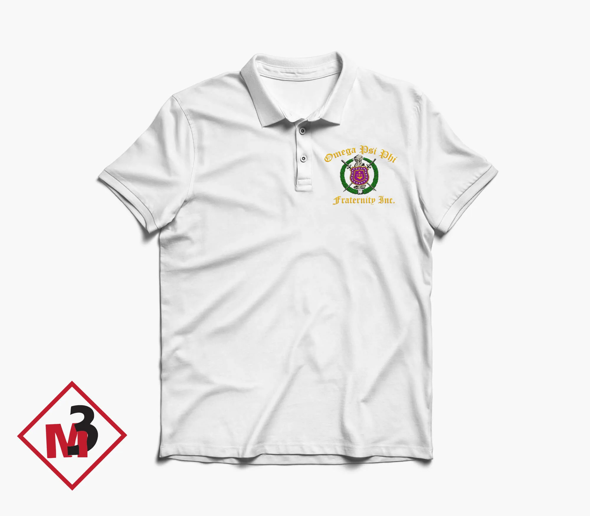 Omega Psi Phi-COA Short Sleeve Polo