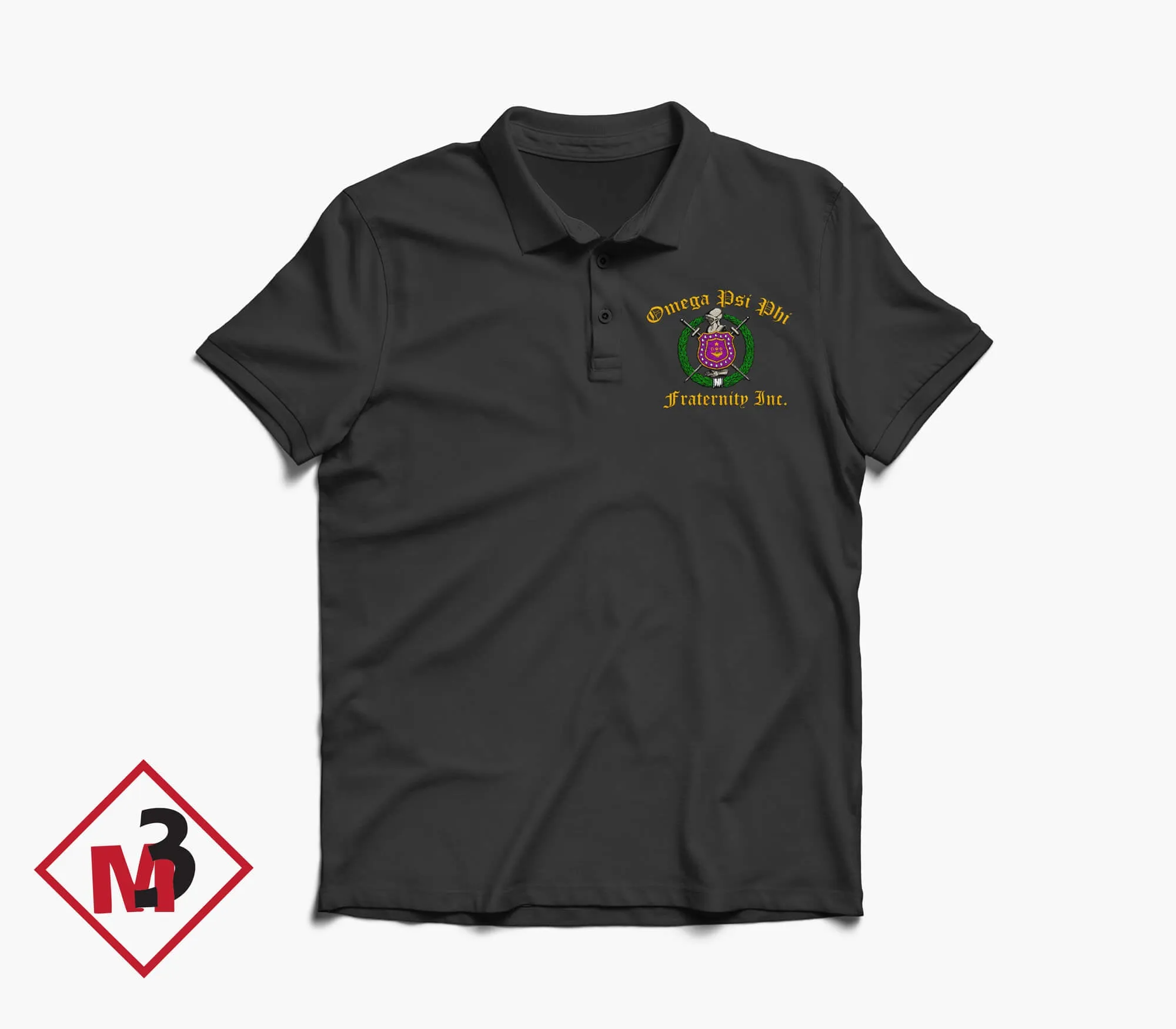 Omega Psi Phi-COA Short Sleeve Polo