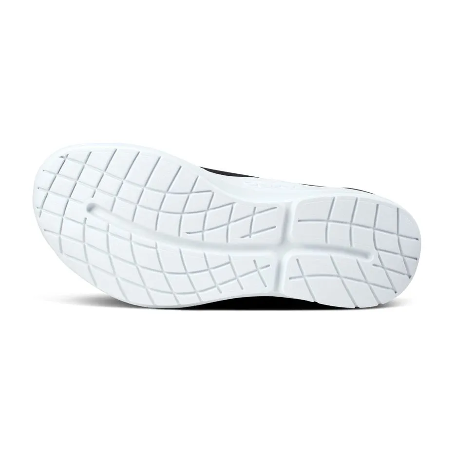 OOFOS Men's OOmg Sport Low Shoe in White/Black