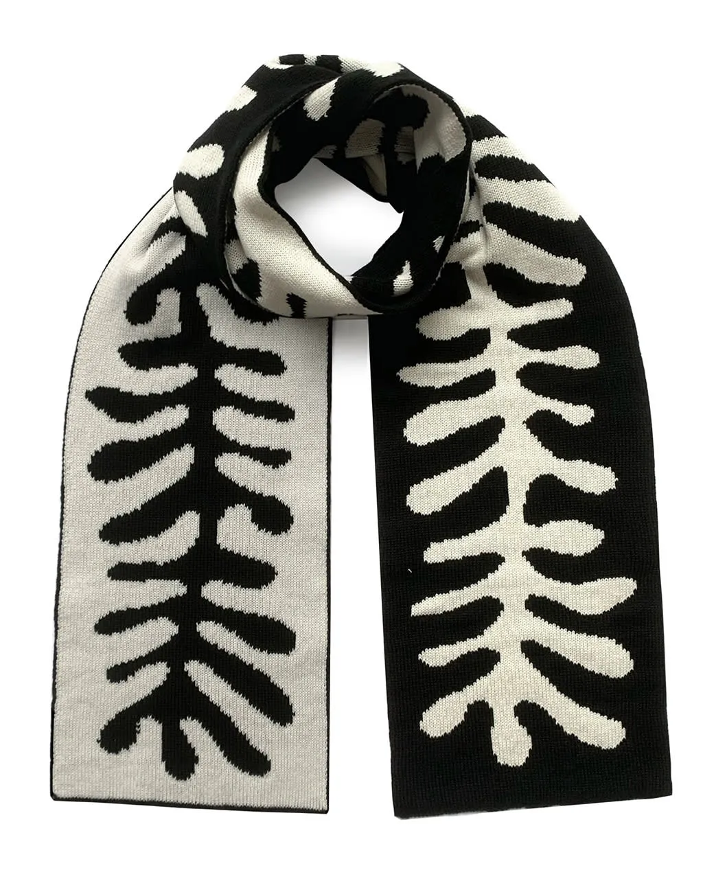 		Organic Shape Wool & Cashmere Scarf	