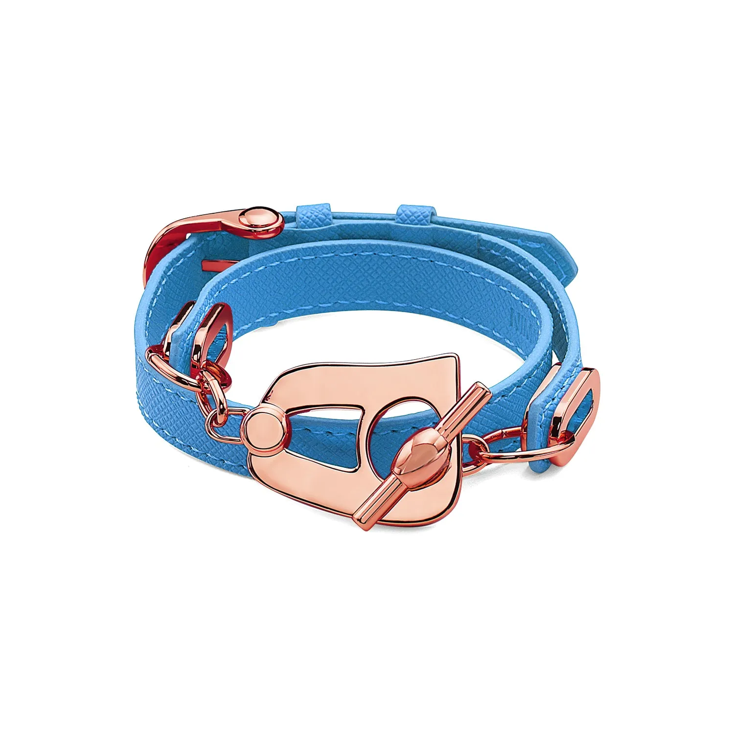 Paris Bracelet - Rose Gold/Turquoise