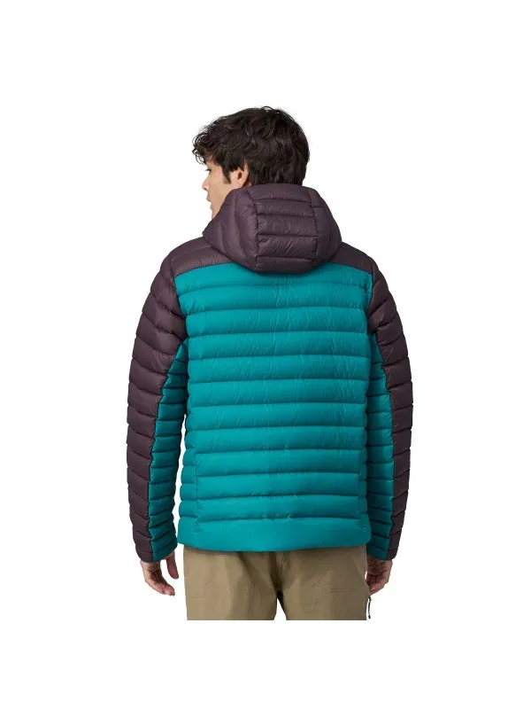 Patagonia Men's Down Sweater Hoody :  Belay Blue