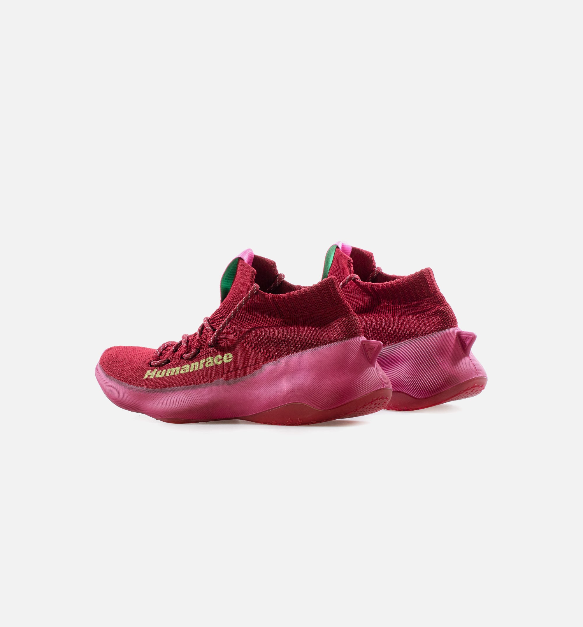 Pharrell Humanrace Sichona Mens Running Shoe - Burgundy/Red