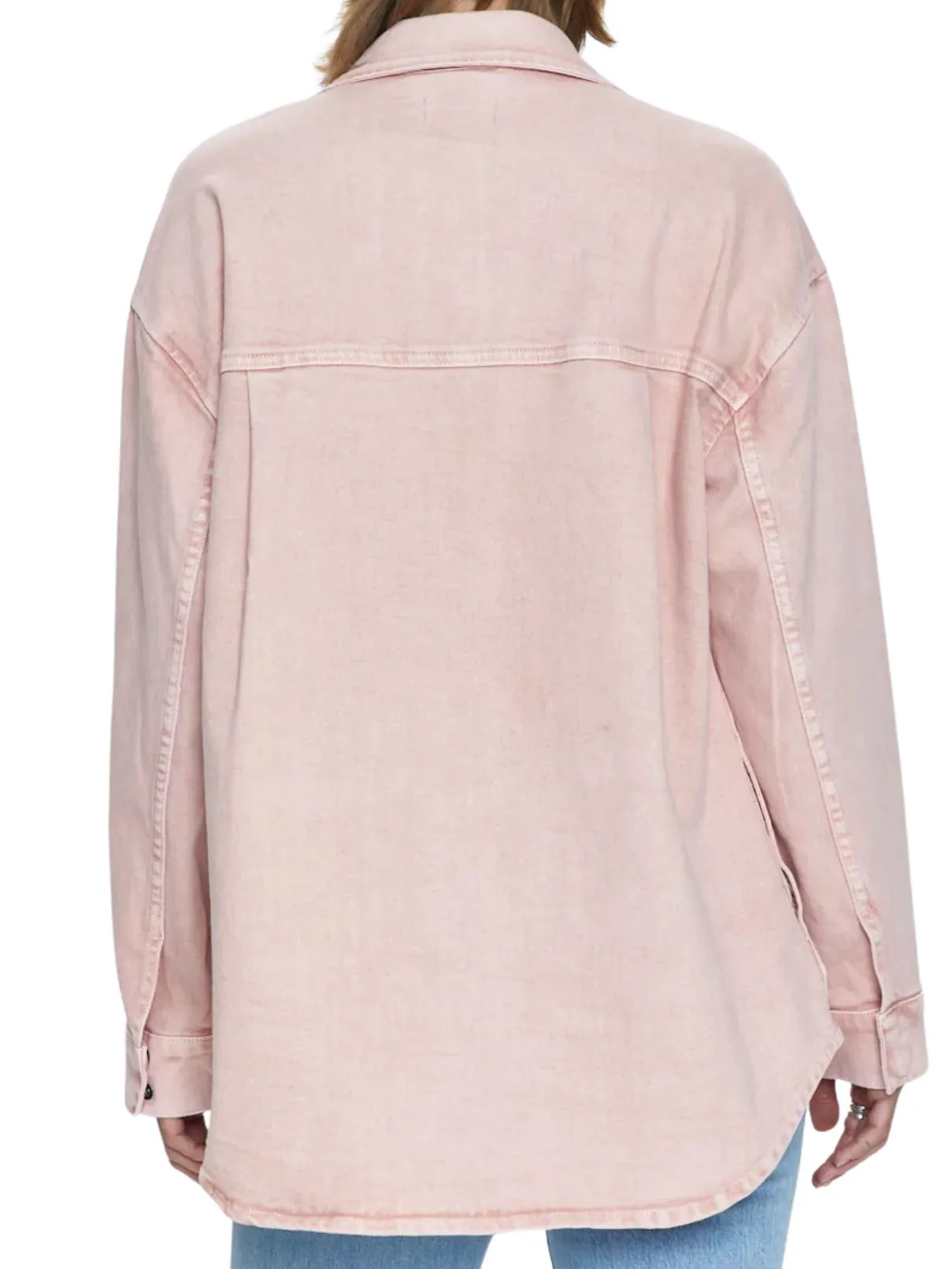 Pistola Mandy Oversized Jacket in Mellow Rose Snow