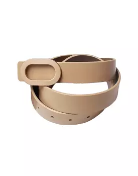 PU Leather Casual Buckled Belt