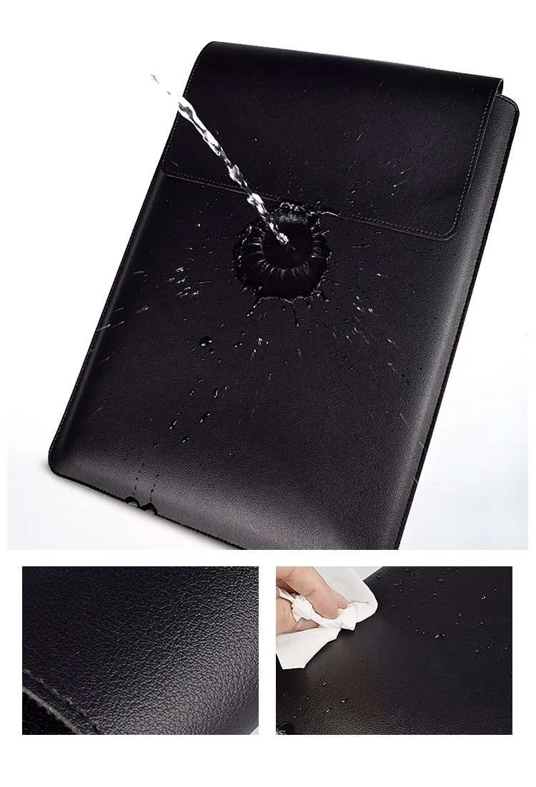  PU Leather Laptop Case With Mouse Pad