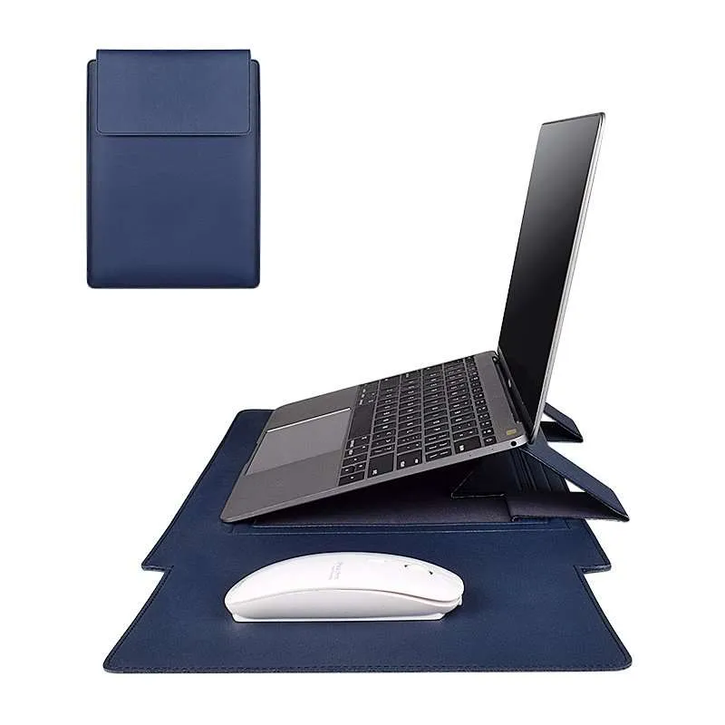  PU Leather Laptop Case With Mouse Pad