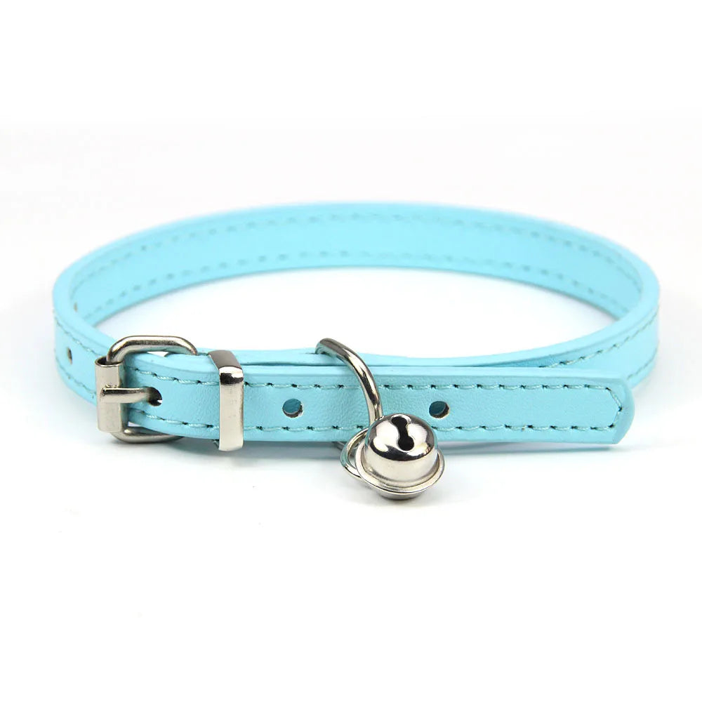 PU Leather Leash Pet Dog Collar Sweet Cats Supplies Pet Collars Pink Dog Collar Collar Dog Accessories