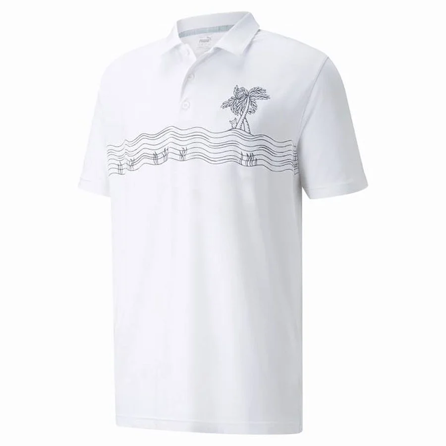 Puma CLOUDSPUN Oasis Men's Golf Polo